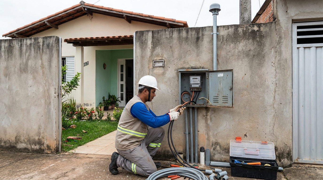 Instalacao de padrao de energia em Cotia‑SP